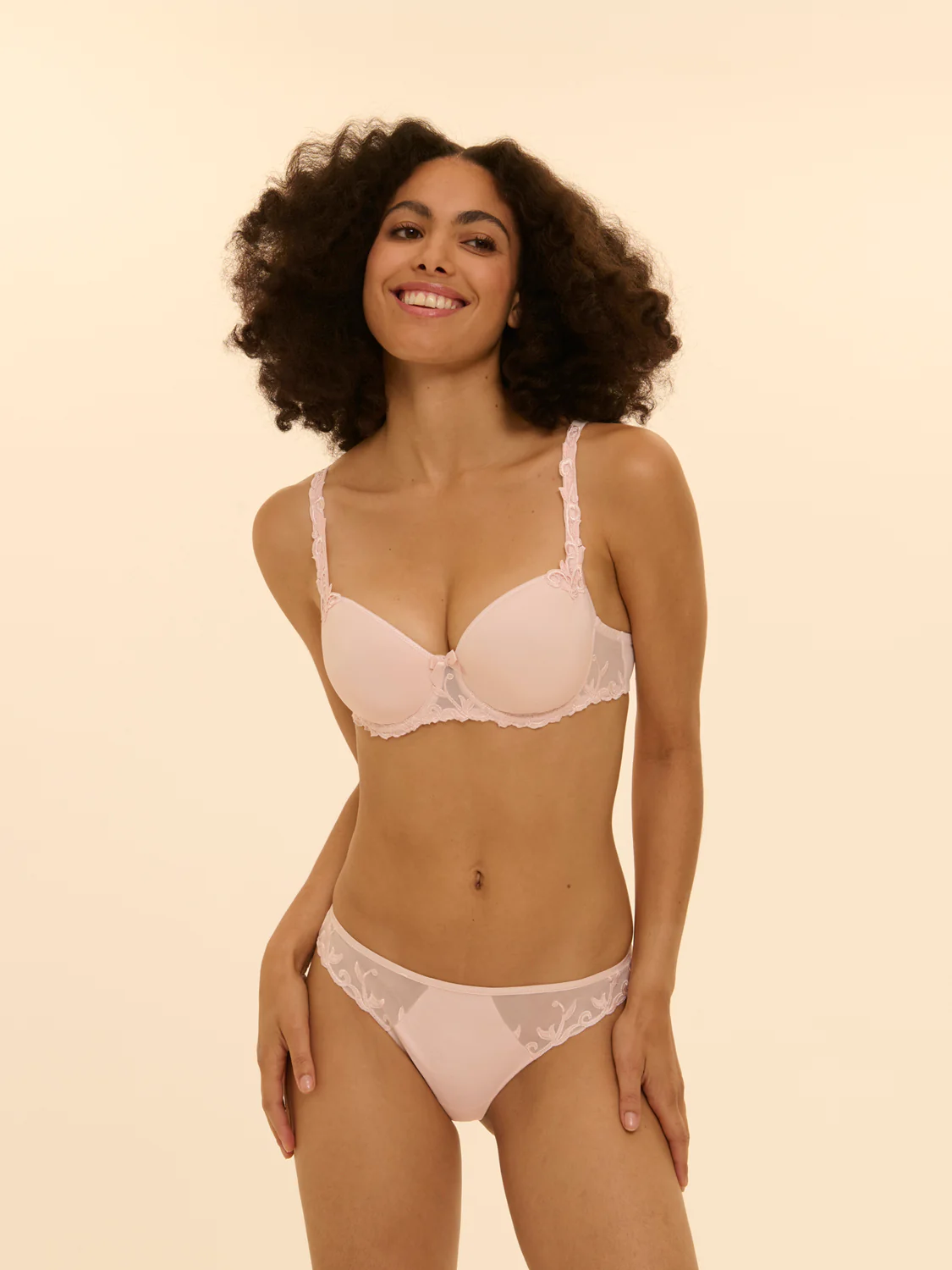 3D moulded bra - Blush - Image 6