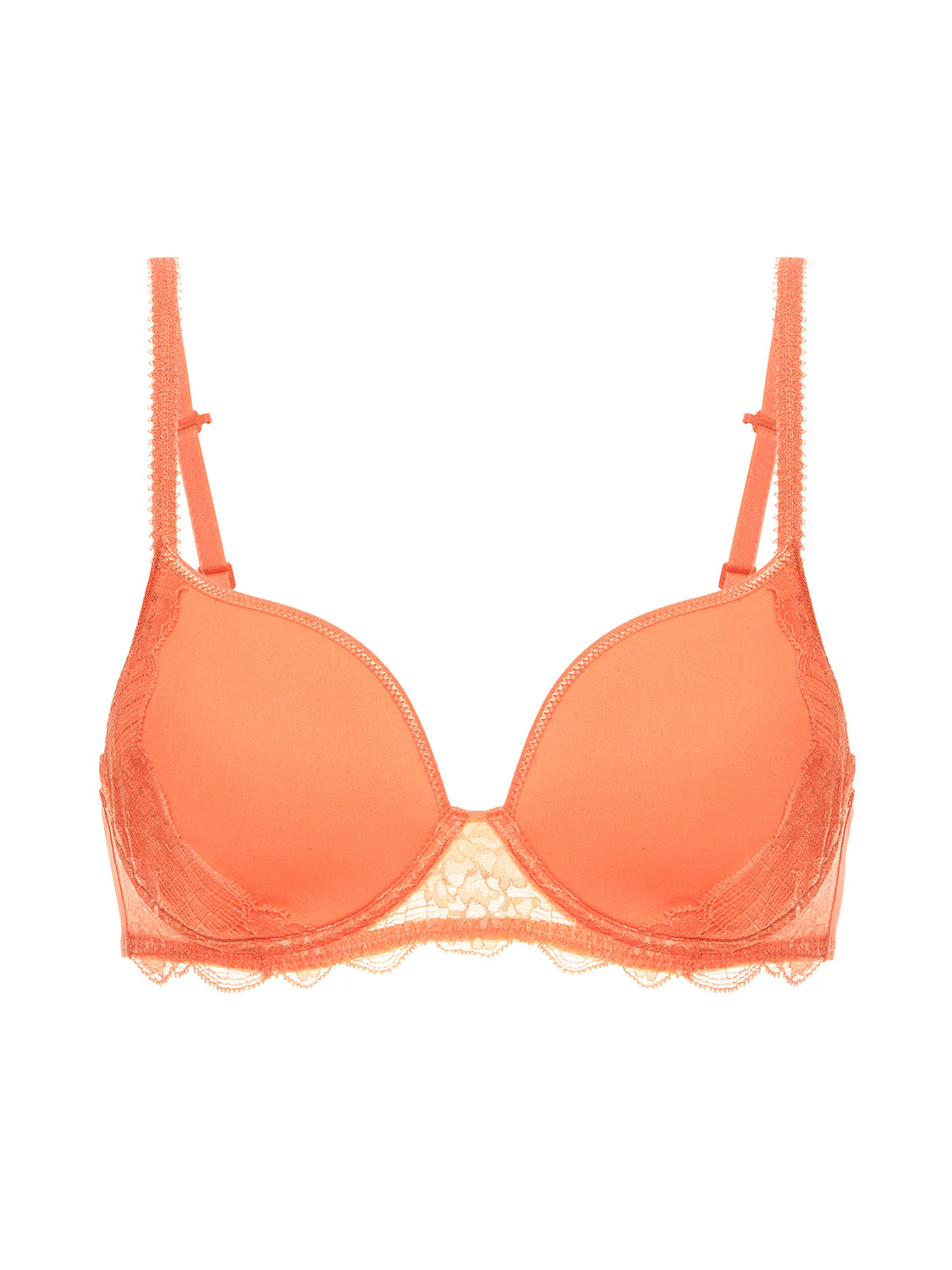 3D plunge bra - Apricot - Image 13