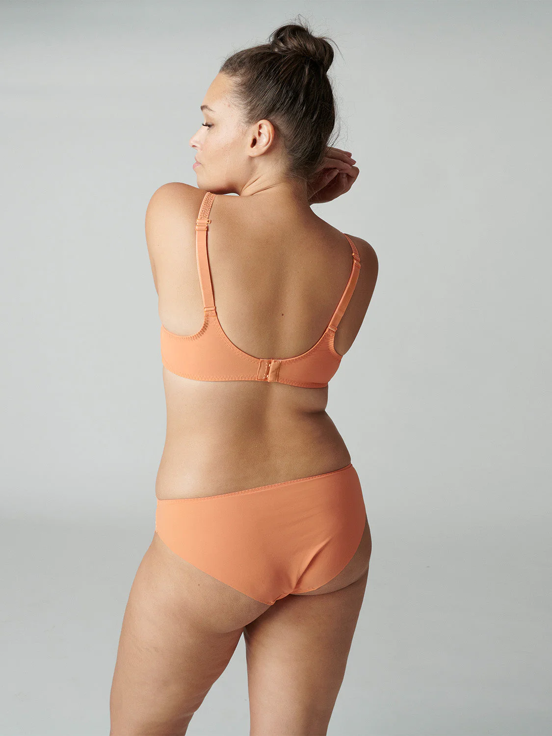 3D plunge bra - Apricot - Image 9