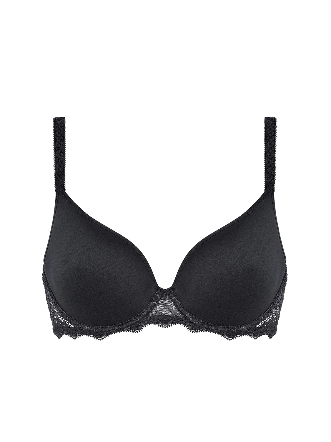3D plunge bra - Black - Image 11