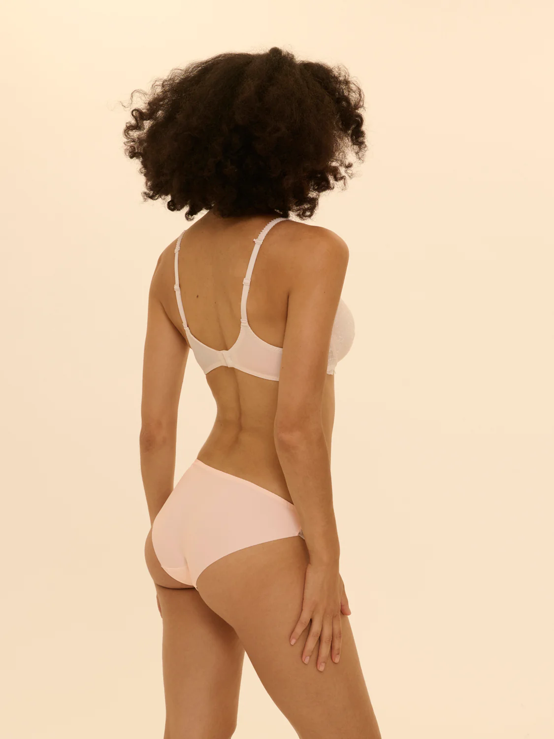 3D plunge bra - Sakura pink - Image 5