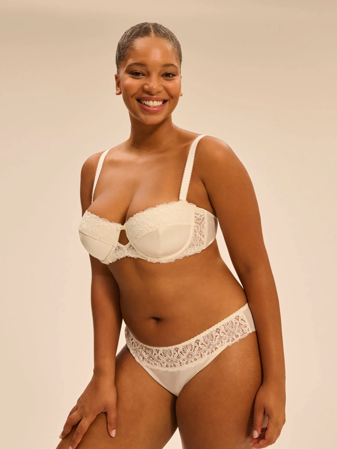 Bandeau bra - Natural - Image 13