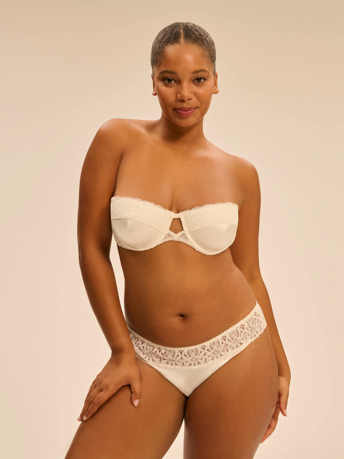 Bandeau bra - Natural - Image 18