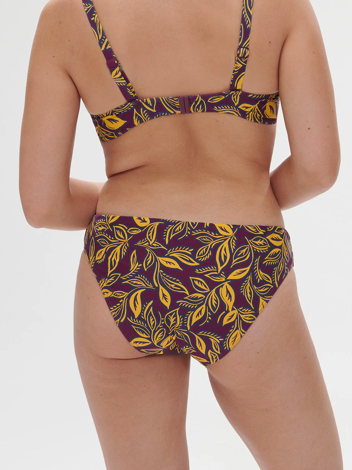 Bikini brief - Agadir Purple Print - Image 7