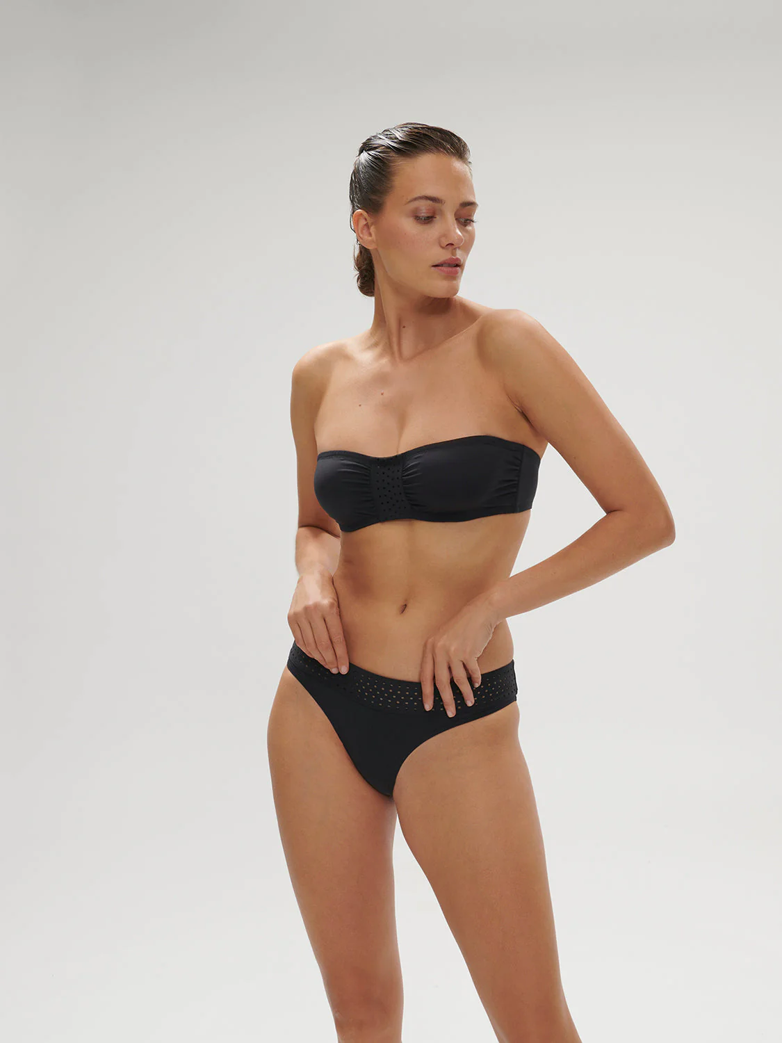 Bikini brief - Black - Image 4