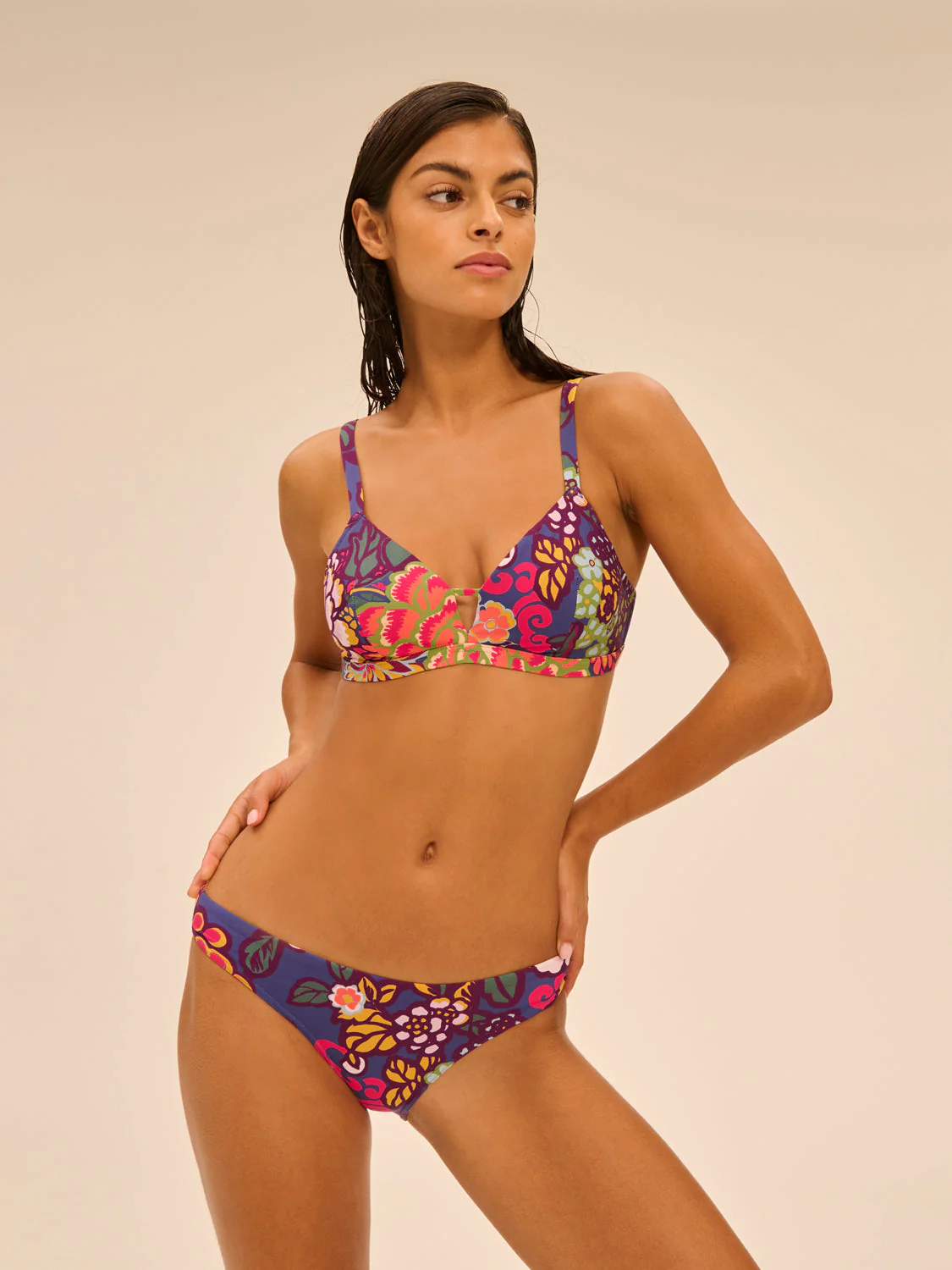 Bikini brief - Bloom Print - Image 3