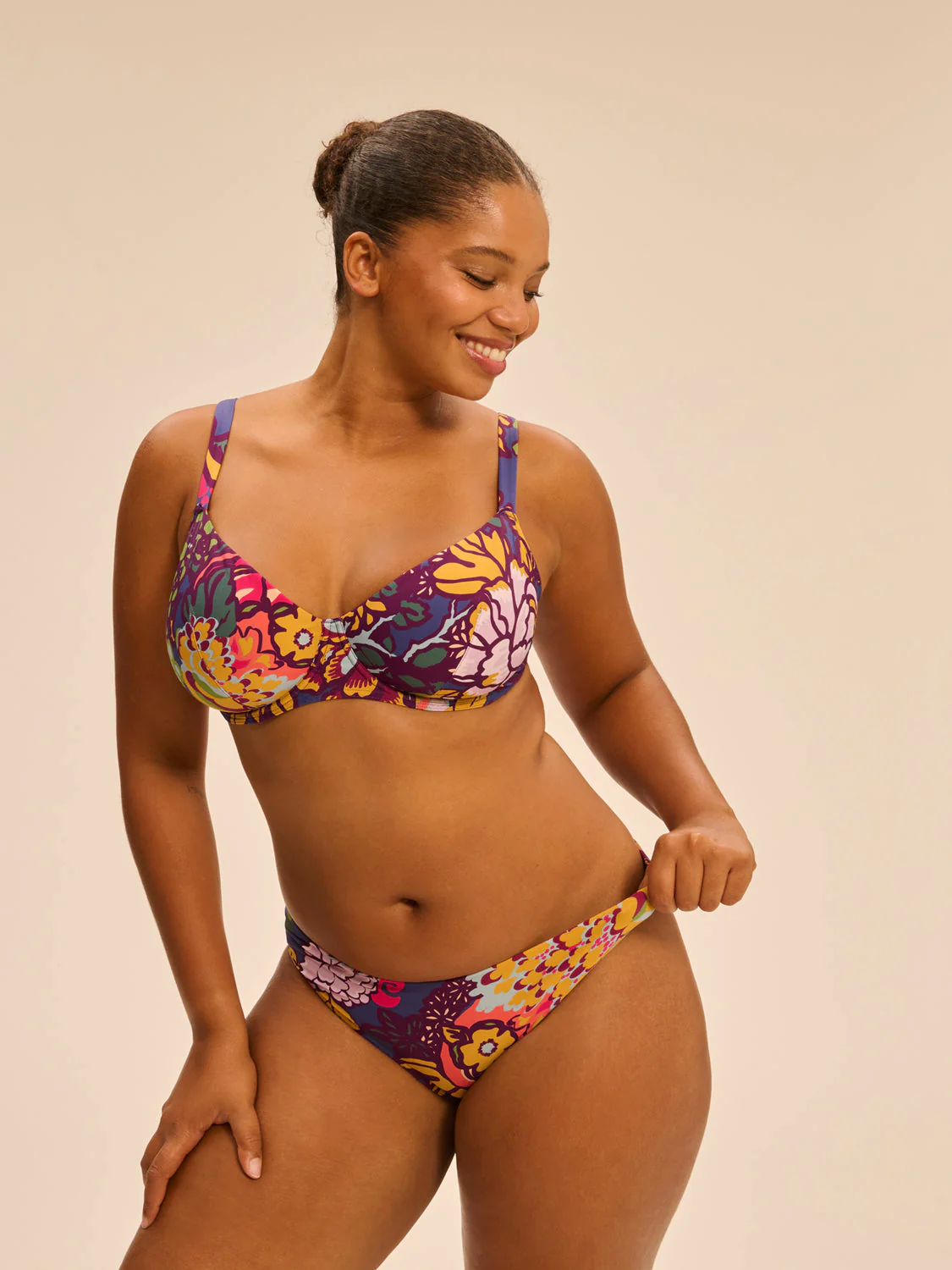 Bikini brief - Bloom Print - Image 8