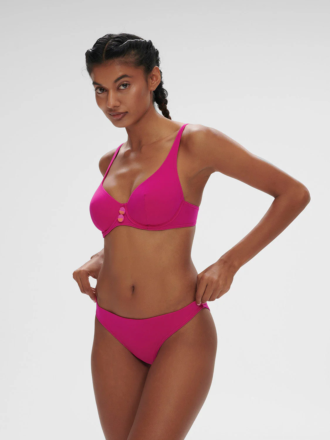 Bikini brief - Hibiscus Pink - Image 3