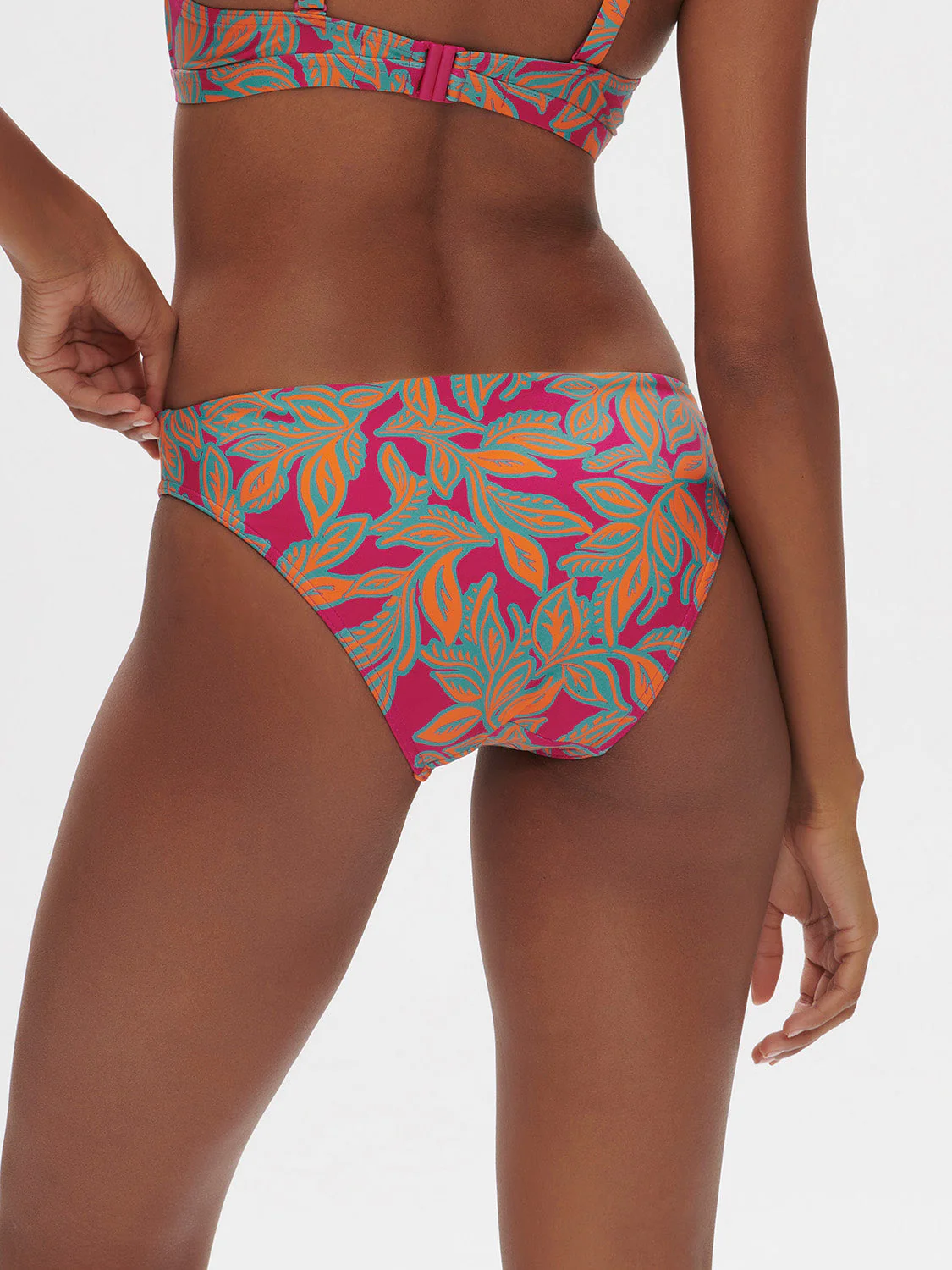 Bikini brief - Menara Pink Print - Image 2