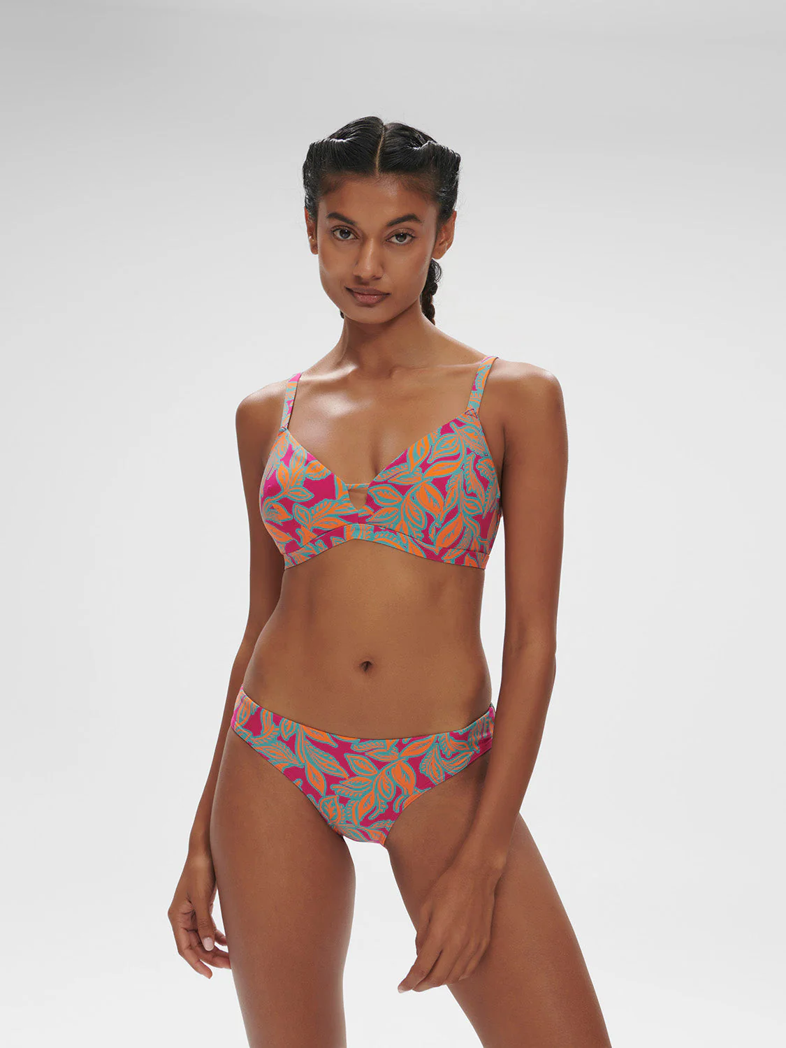 Bikini brief - Menara Pink Print - Image 4