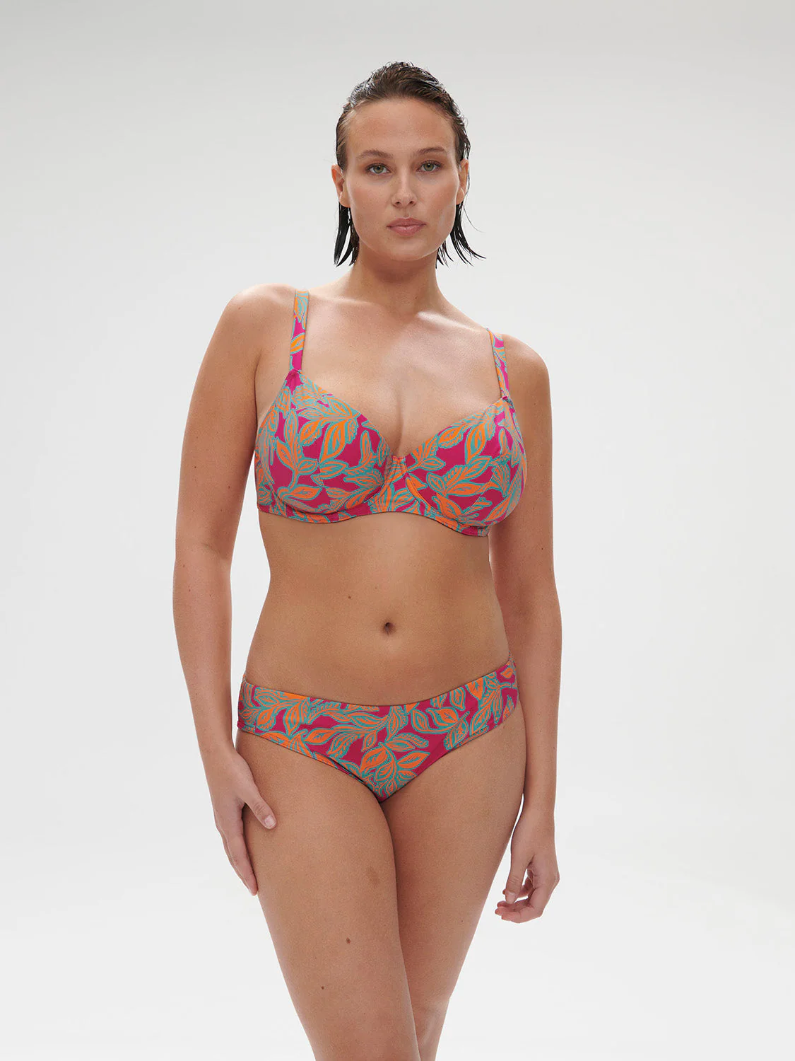 Bikini brief - Menara Pink Print - Image 9