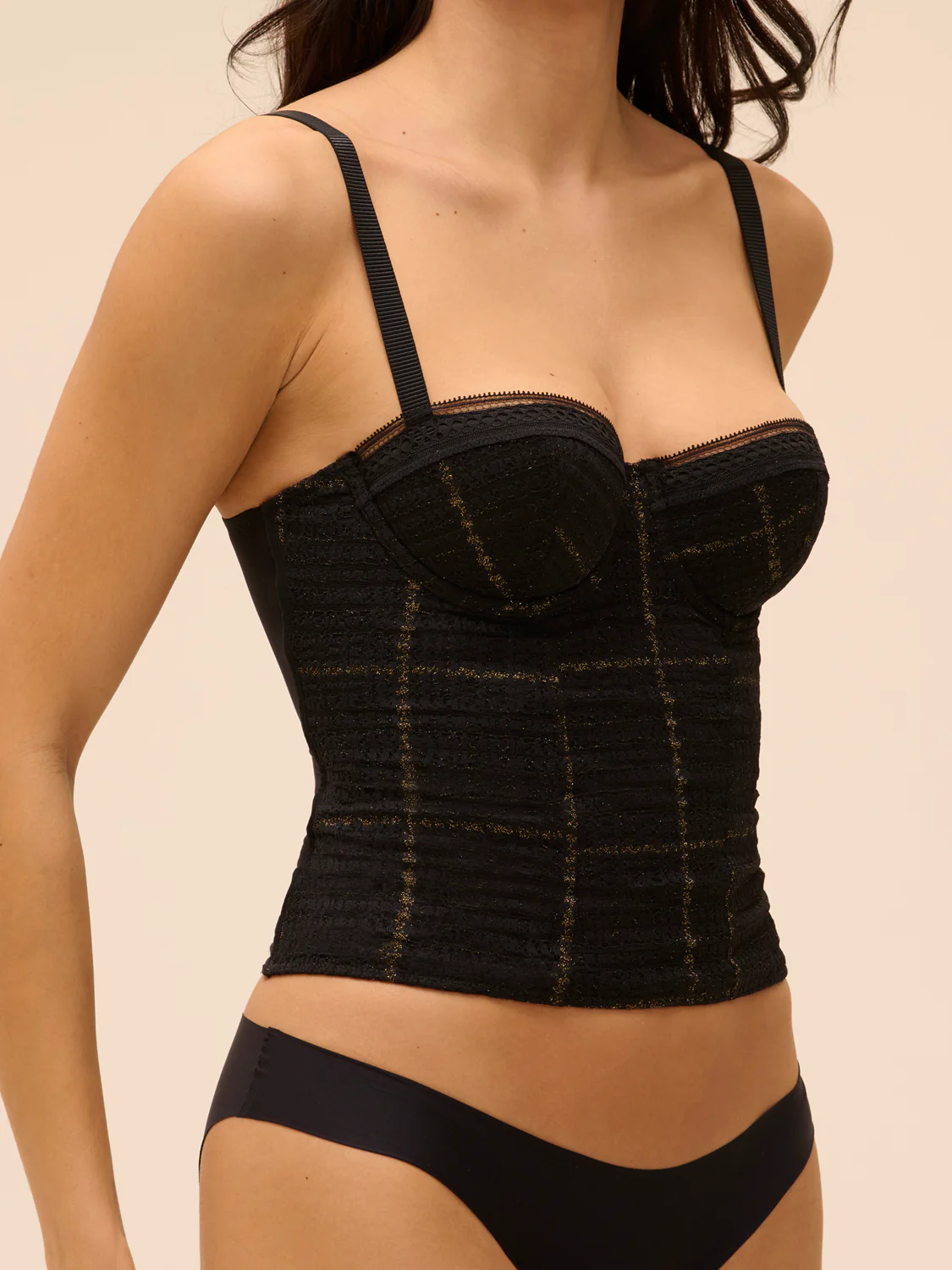 Bustier - Black - Image 4