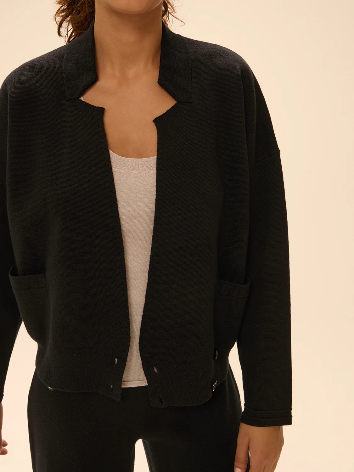 Cardigan - Black - Image 4