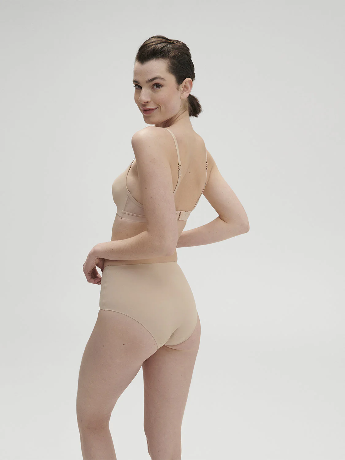 Control high-waist brief - Skin rose - Image 5