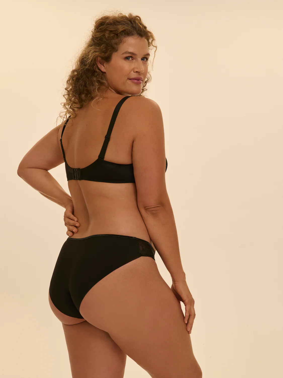 Cotton slip - Black - Image 11