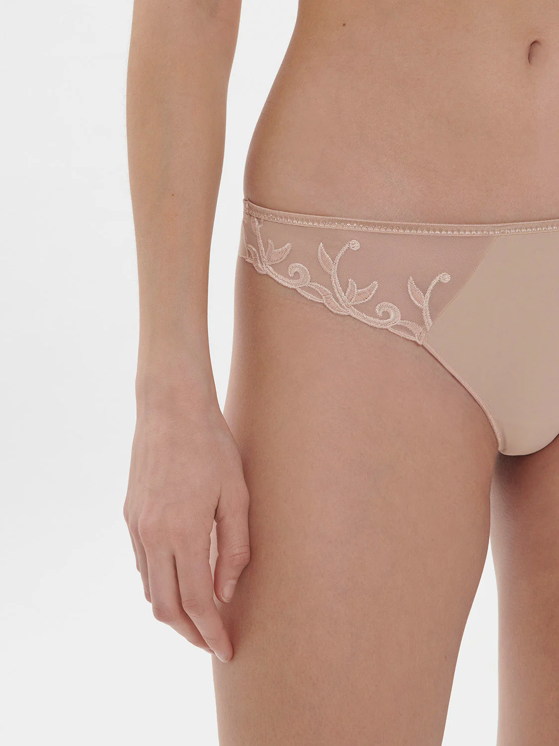 Cotton thong - Peau rosée - Image 6