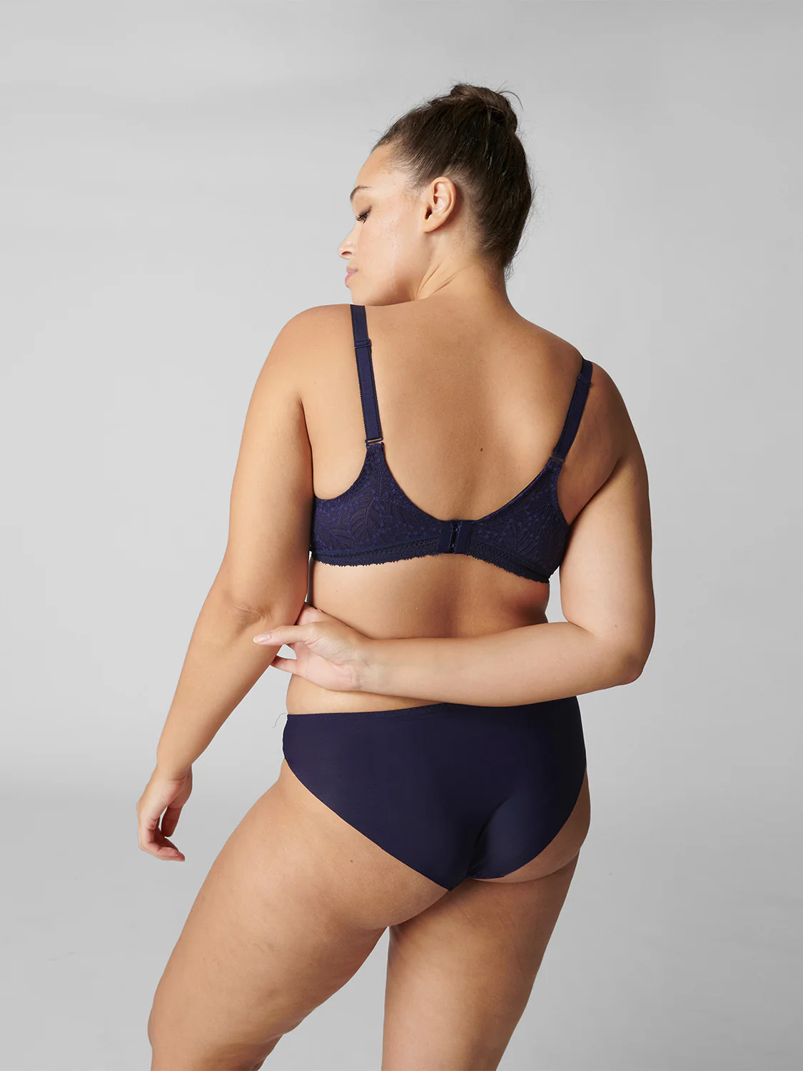 3D plunge bra - Midnight - Image 8