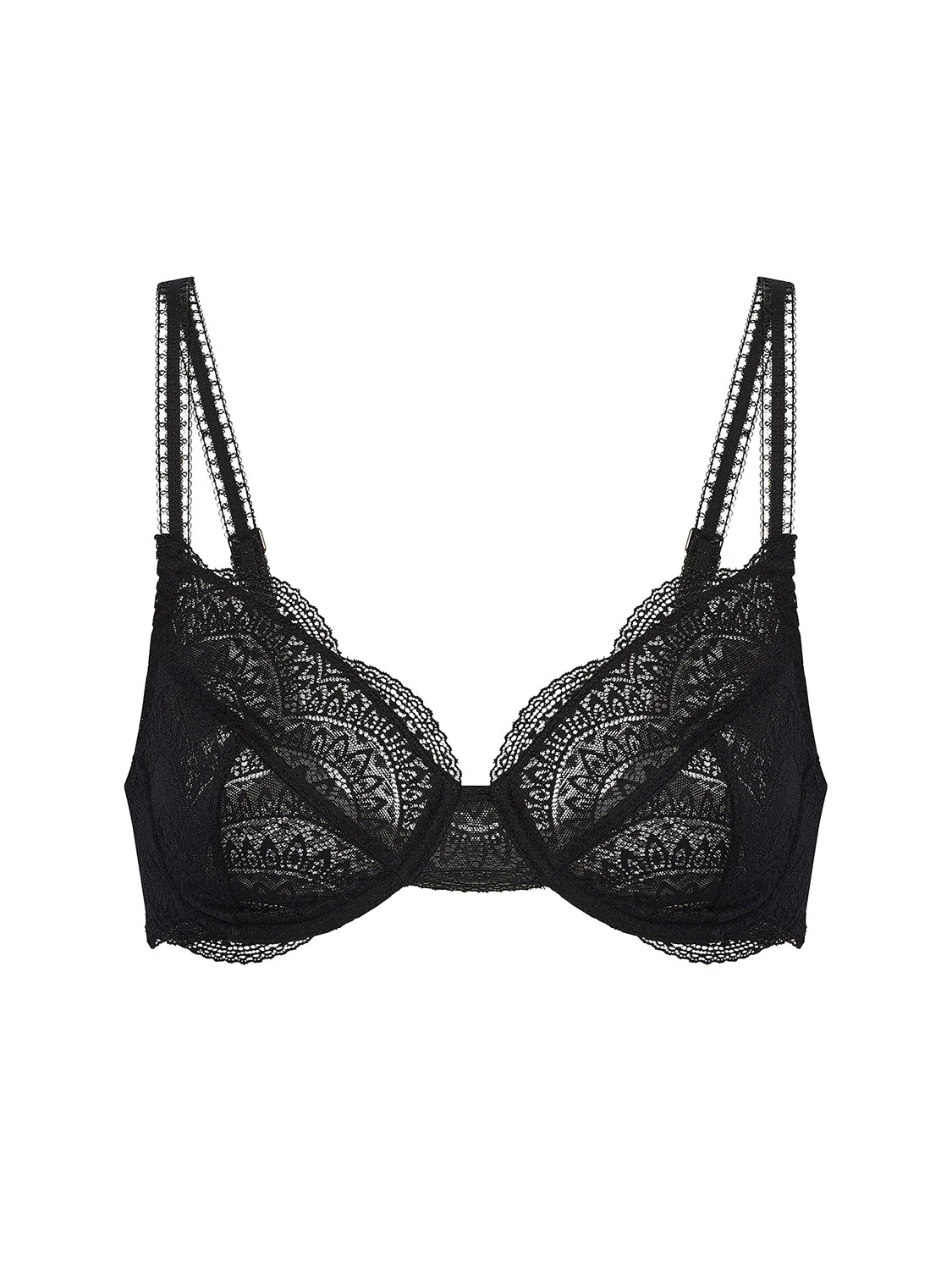 Full cup bra - Black - Image 6