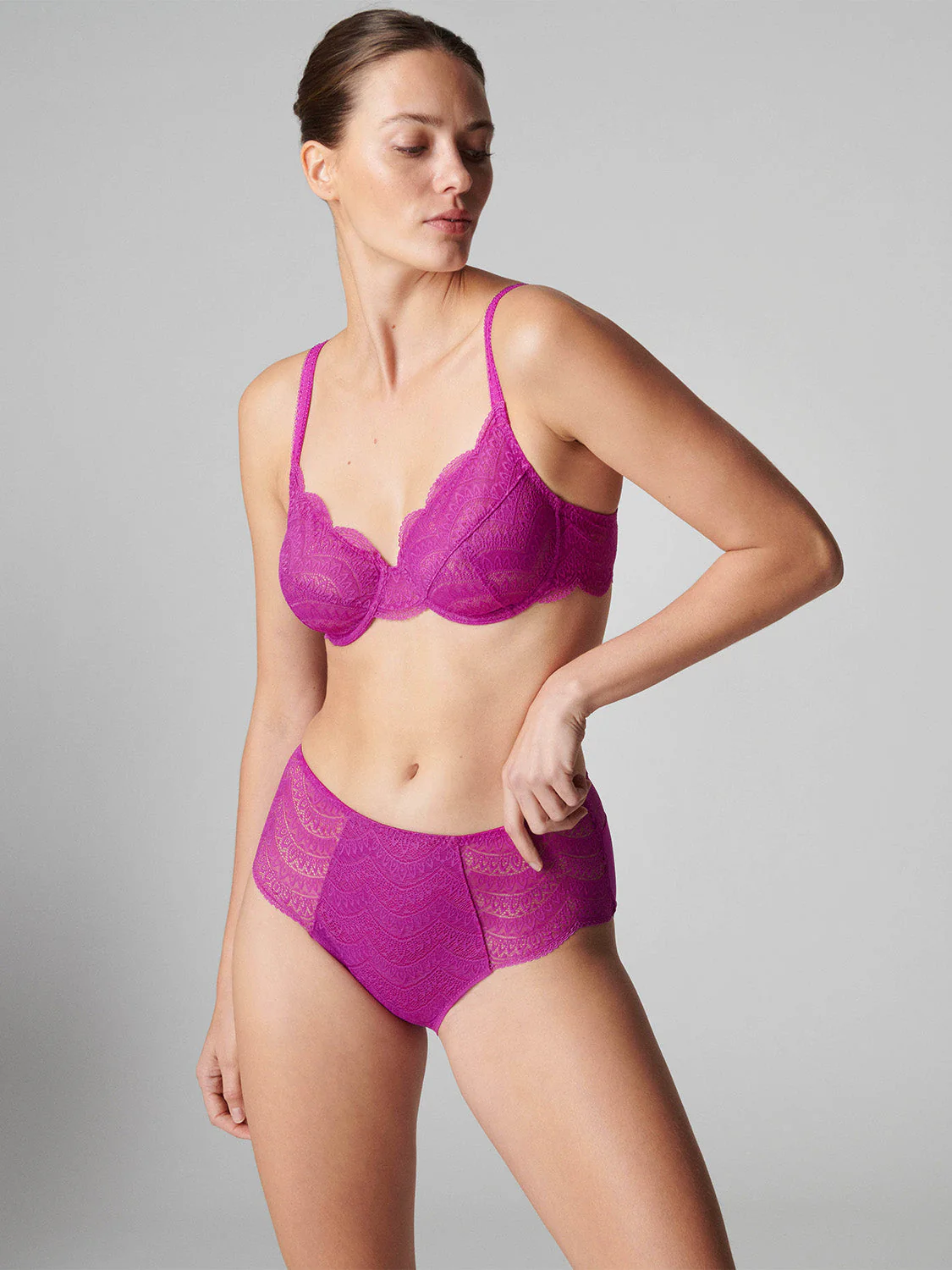 Full cup bra - Bougainvillea - Image 2