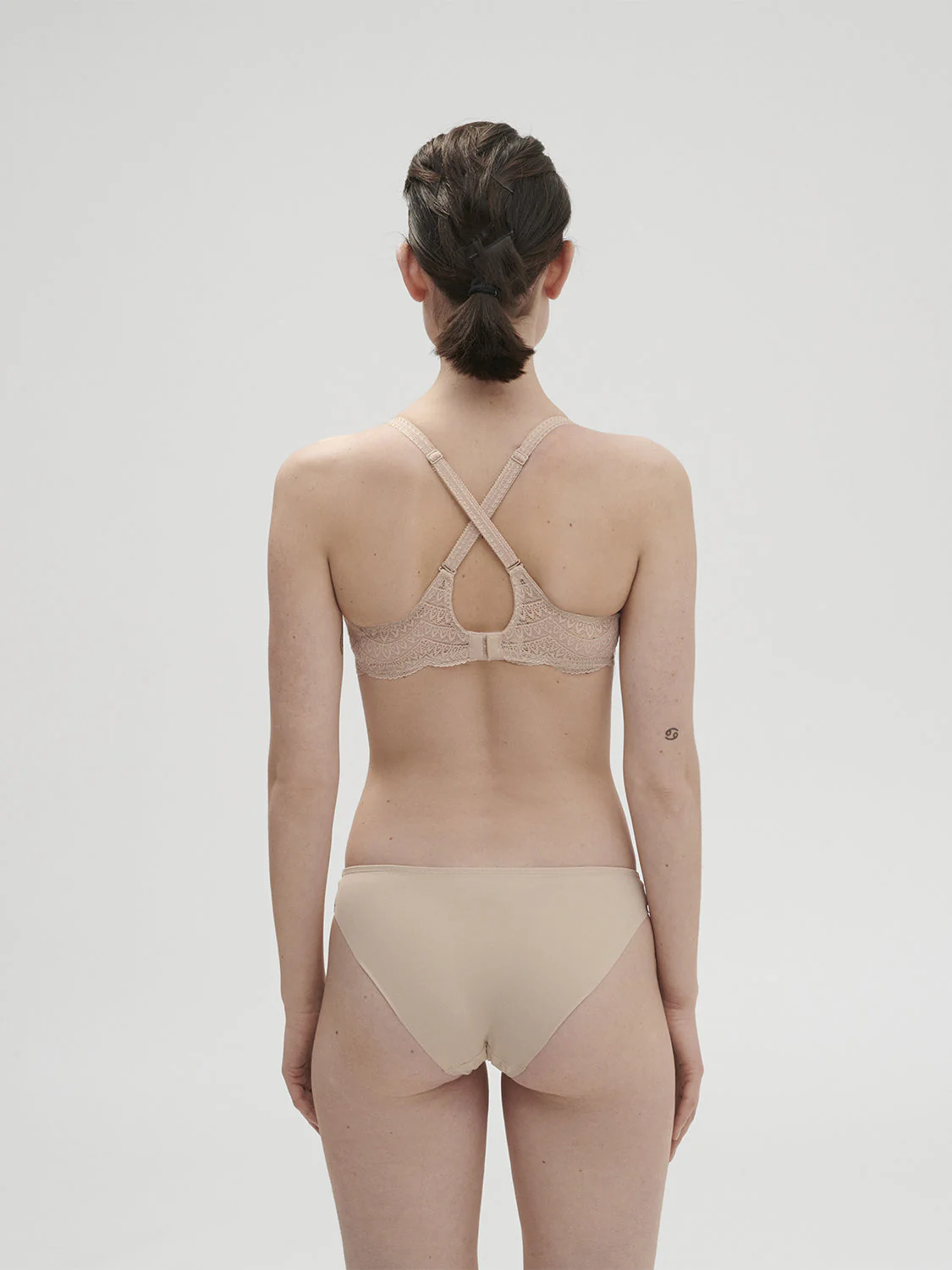 Full cup bra - Peau rosée - Image 4