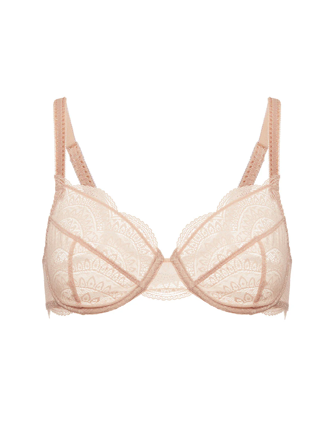Full cup bra - Peau rosée - Image 8