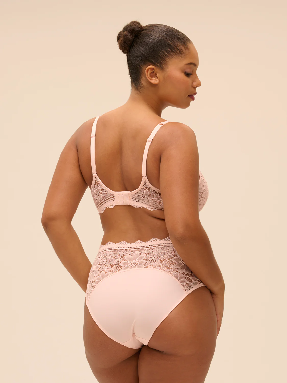 Full cup bra - Petal Powder - Image 15
