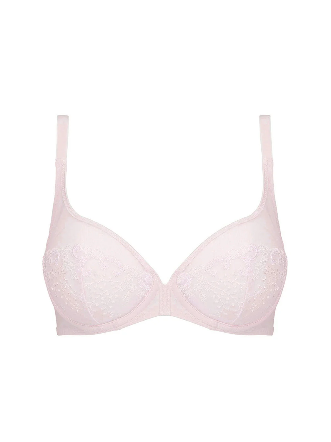 Full cup plunge bra - Blush - Image 4