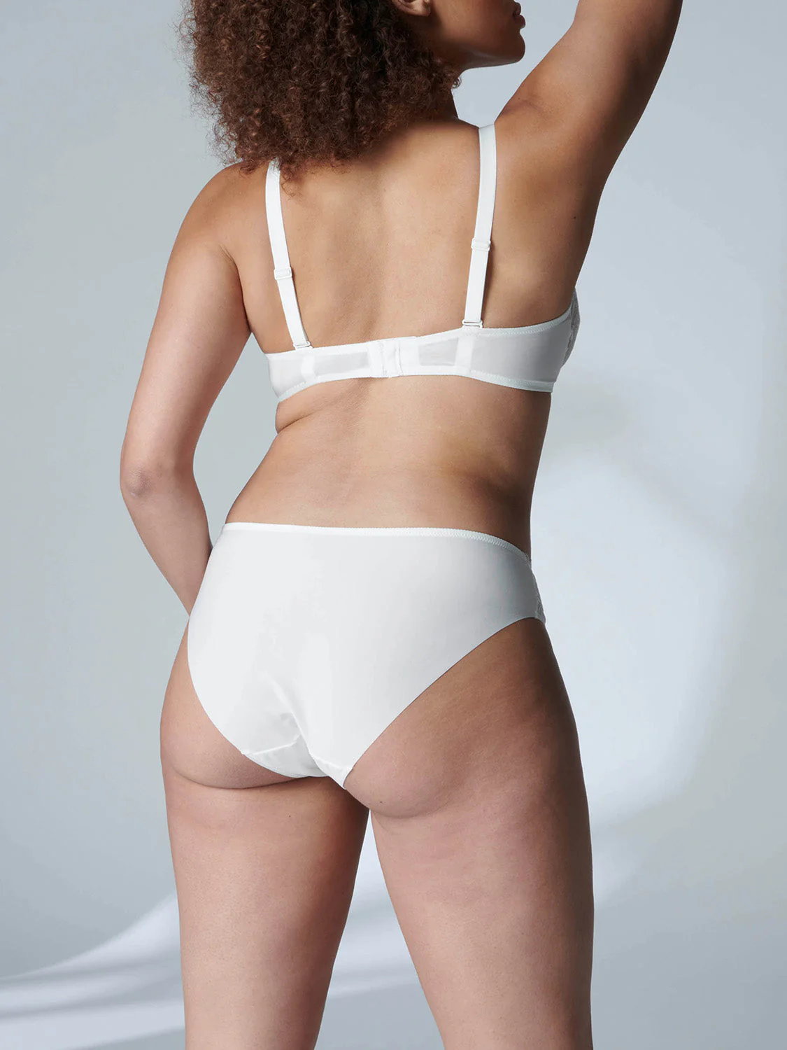 Full cup plunge bra - Natural - Image 11