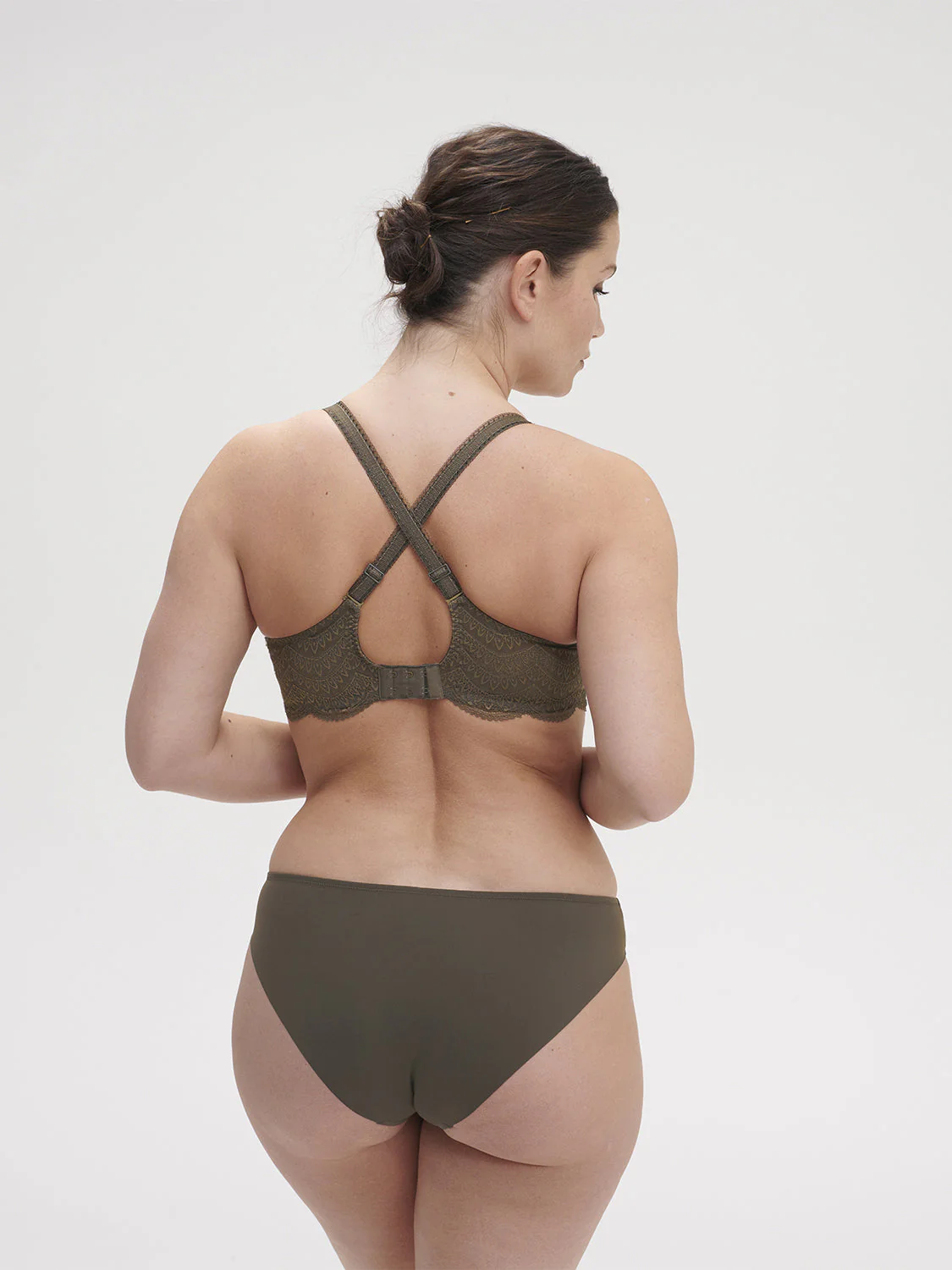 Full cup support bra - Adventure Green - Image 6