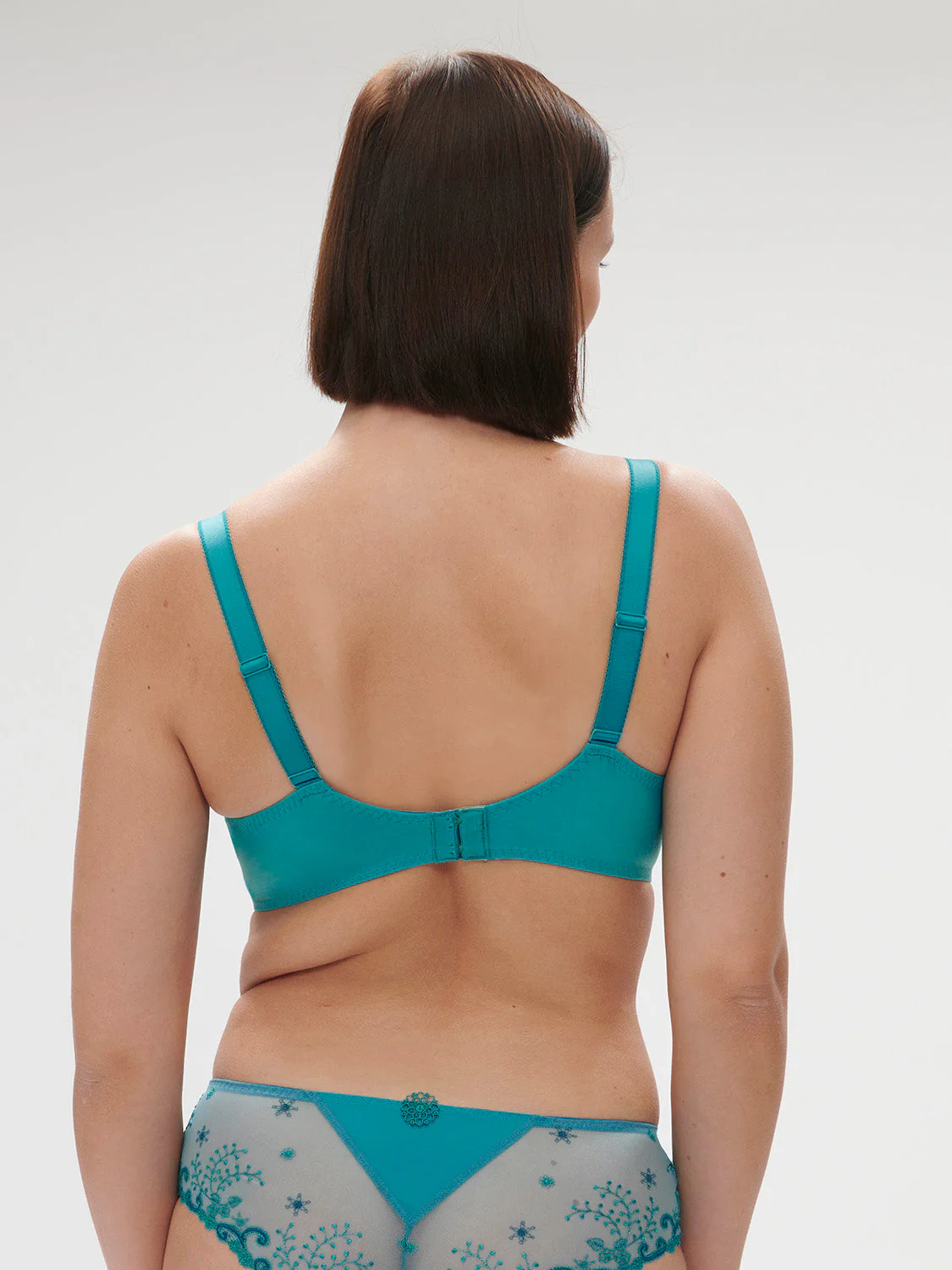 Full cup support bra - Atoll Blue - Image 2