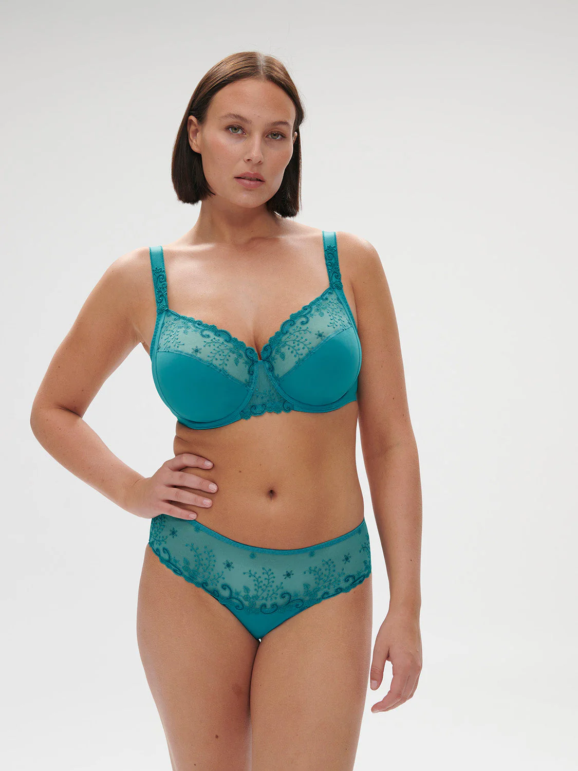 Full cup support bra - Atoll Blue - Image 3