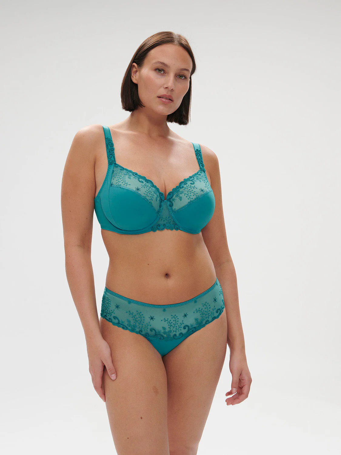 Full cup support bra - Atoll Blue - Image 4