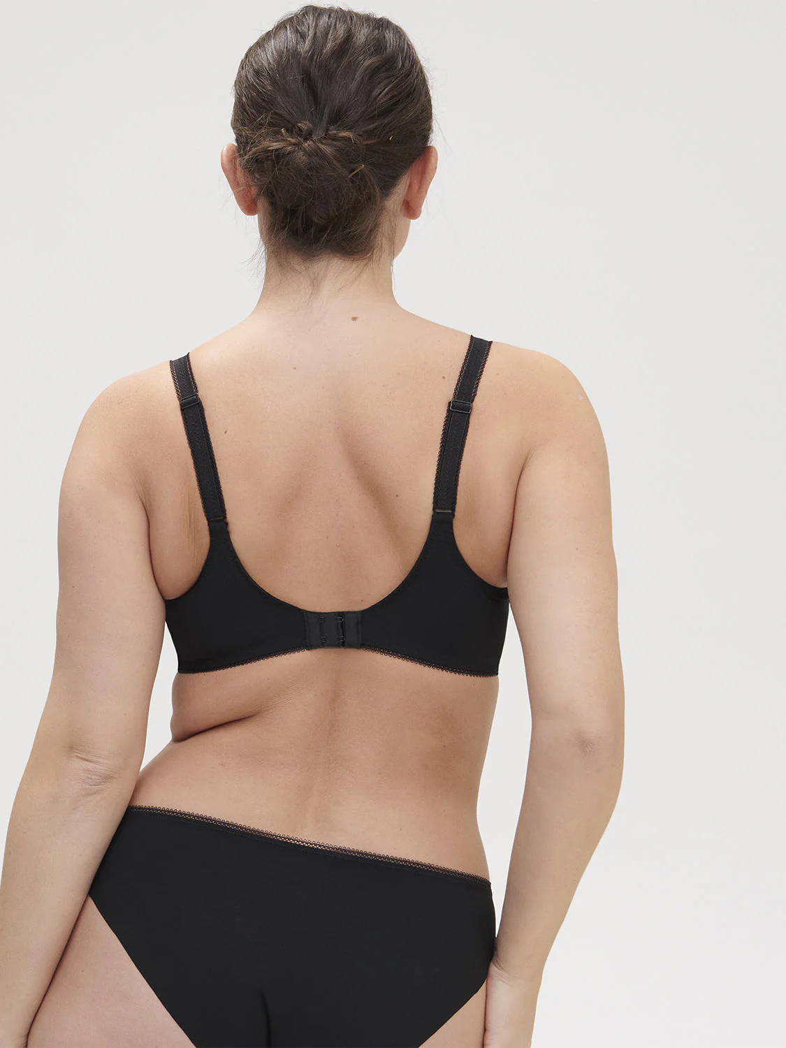 Full cup support bra - Black - Image 2
