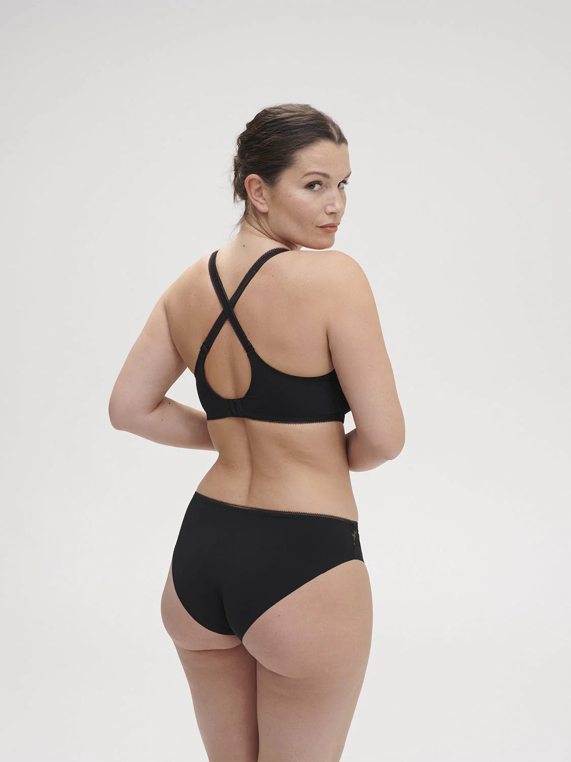 Full cup support bra - Black - Image 6