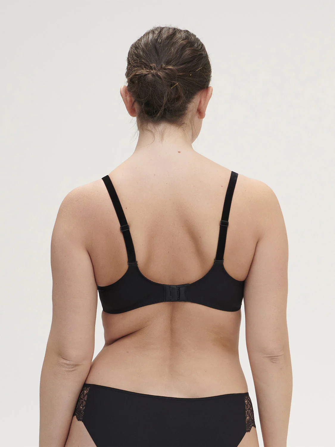 Full cup support bra - Black - Image 2