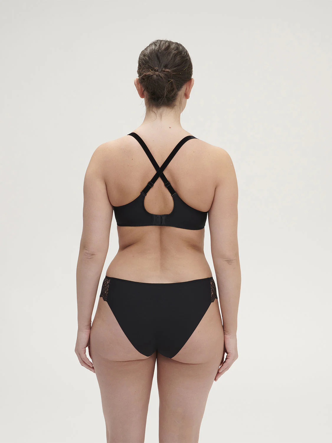 Full cup support bra - Black - Image 6