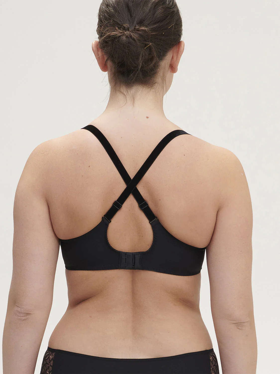 Full cup support bra - Black - Image 7