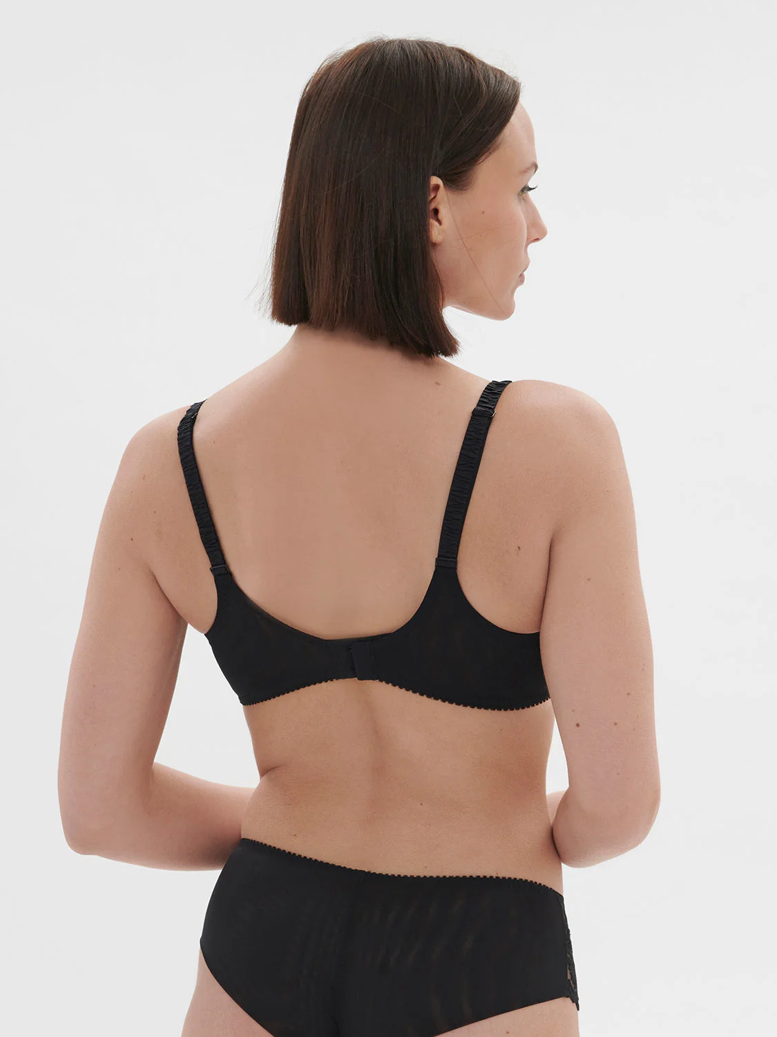 Full cup support bra - Black - Image 3