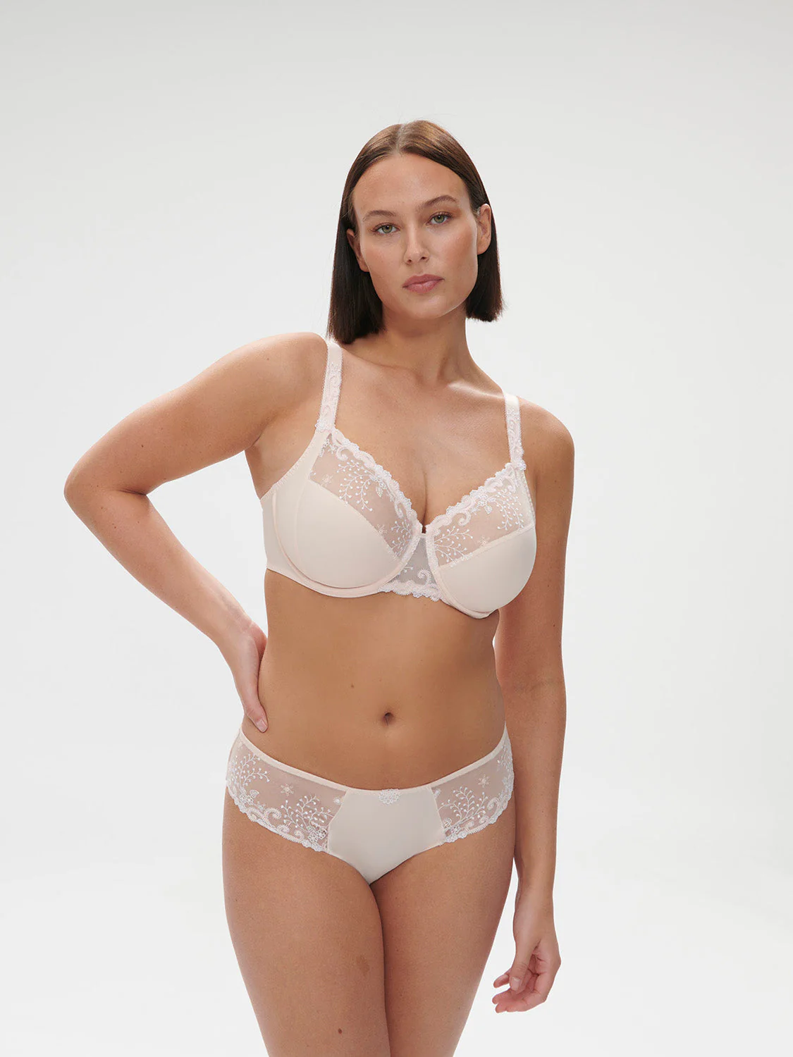 Full cup support bra - Blush - Image 5