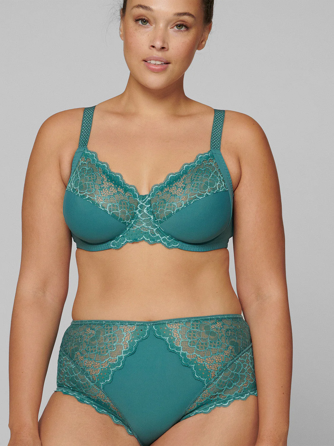 Full cup support bra - Boreal Green - Image 8