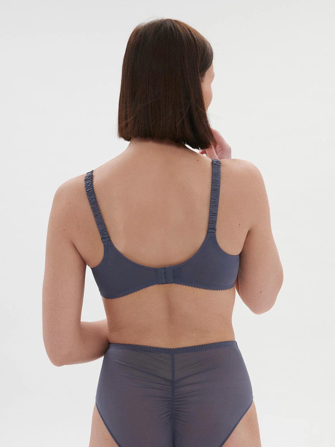 Full cup support bra - Cinder Blue - Image 3
