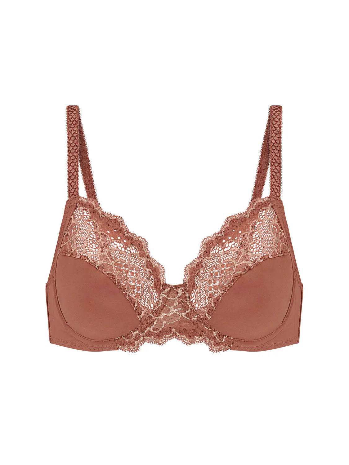 Full cup support bra - Coco brown - Image 11