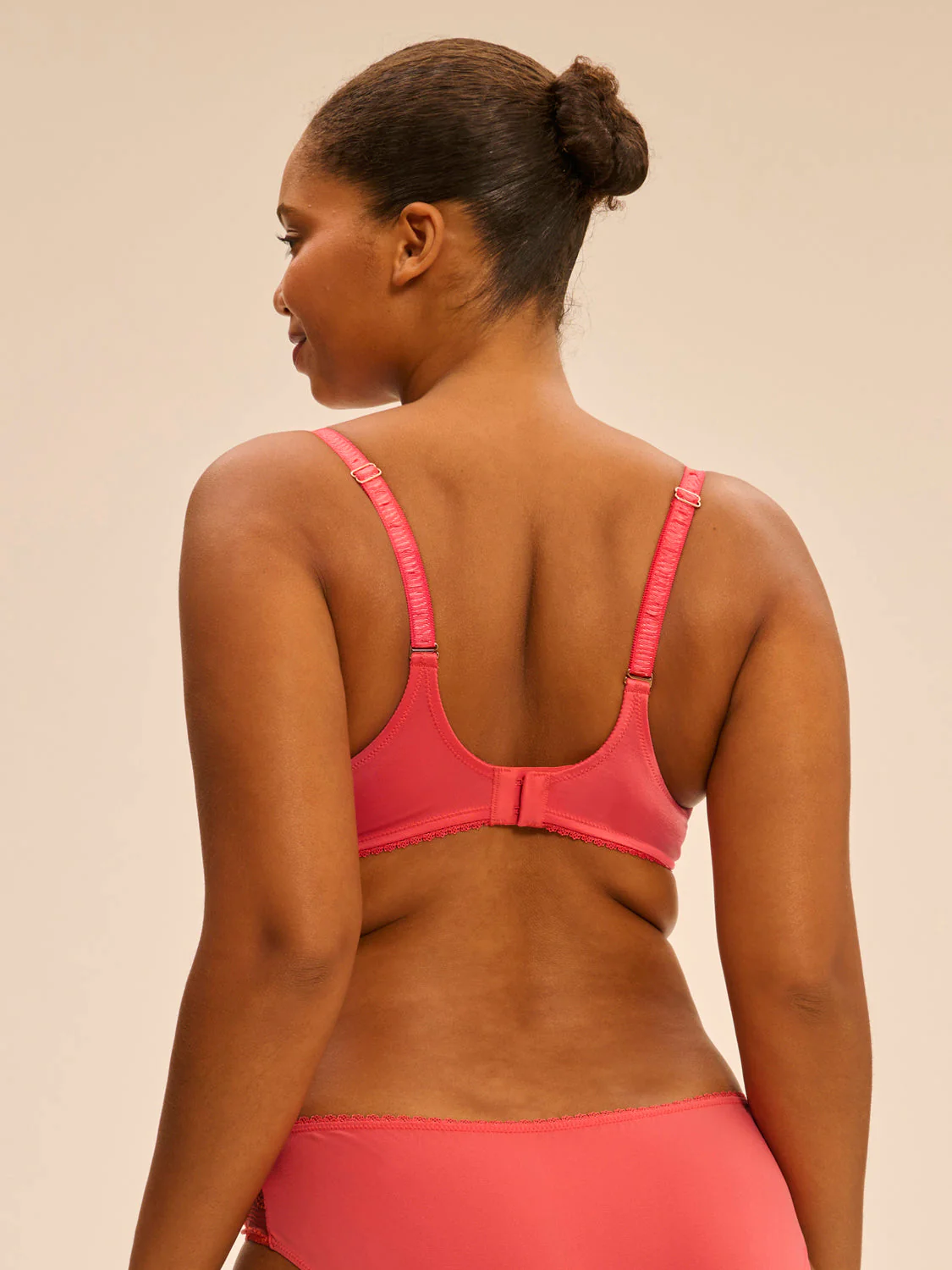 Full cup support bra - Coralia Red - Image 3