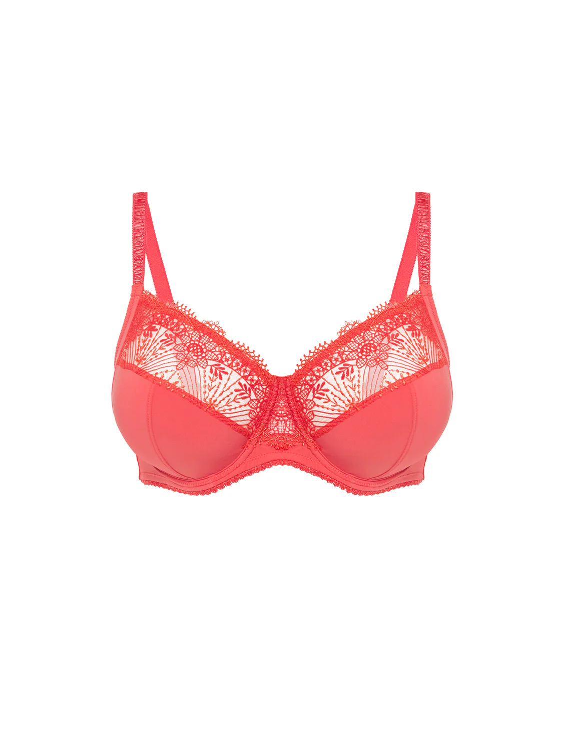 Full cup support bra - Coralia Red - Image 7