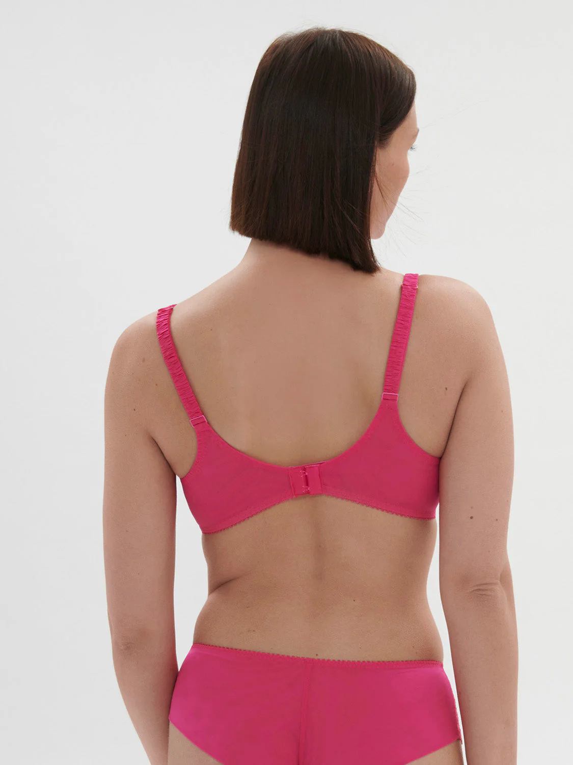 Full cup support bra - Disco pink - Image 3