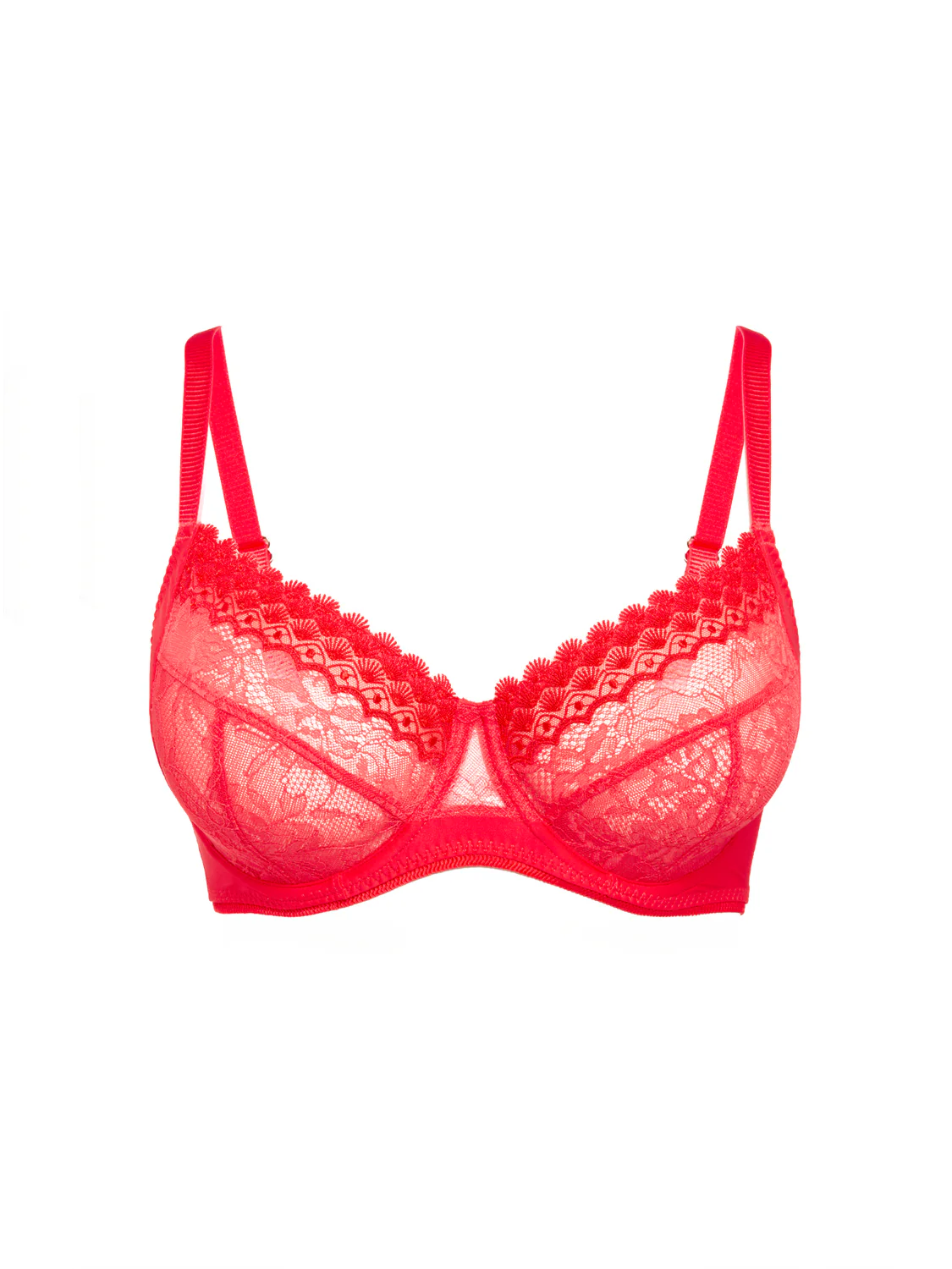 Full cup support bra - Flamingo - Image 12