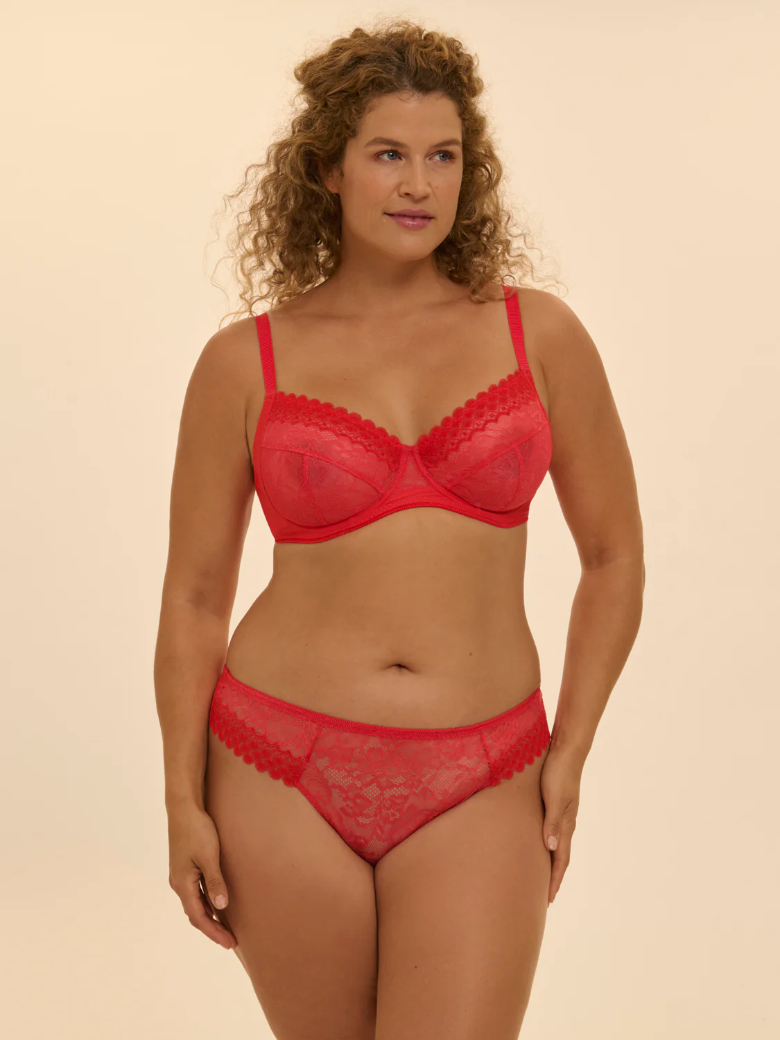 Full cup support bra - Flamingo - Image 8