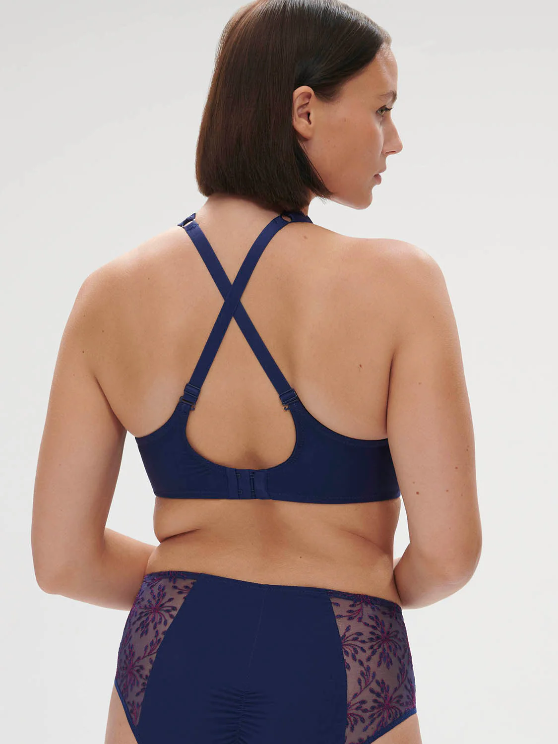 Full cup support bra - Midnight - Image 2