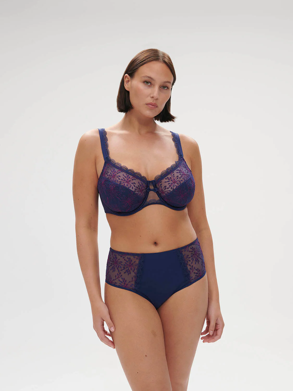 Full cup support bra - Midnight - Image 4