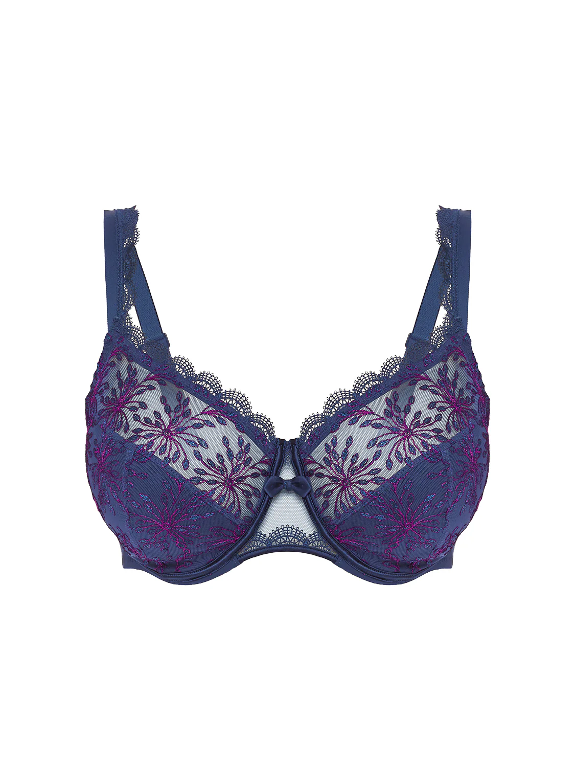 Full cup support bra - Midnight - Image 6